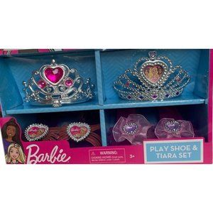 BARBIE PLAY SHOES AND TIARA SET, Age 3+